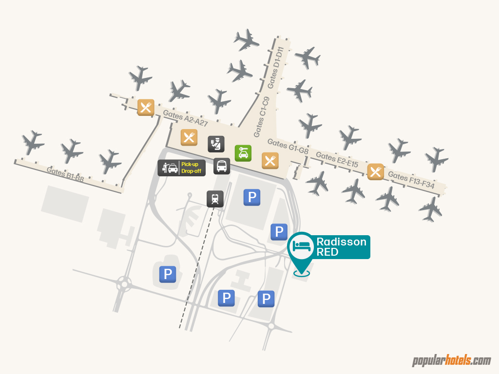 Radisson RED, Oslo Airport 